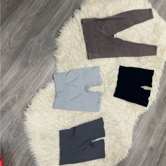 JOYLAB|OQQ lot of 1 legging + 3 biker shorts - M - Picture 8 of 8